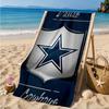 American Flag Cowboys Beach Towel, Quick-drying, Easy to Care for, Suitable for Both Fitness and Beach Vacations,Sports Essential