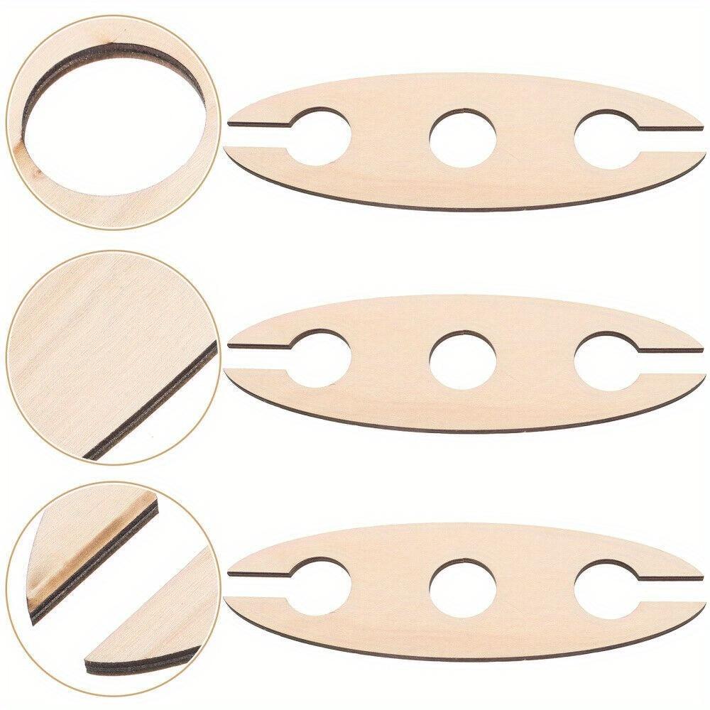 4 шт. Уникальная деревянная подставка для вина - Винные аксессуары для домашнего бара, ресторана, KTV, свадебный подарок, сувенир для вечеринки - Персонализированные креативные поделки,