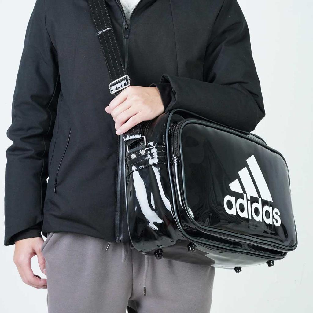 adidas Квадратная спортивная сумка для фитнеса, унисекс, на плечо, черная CX4042