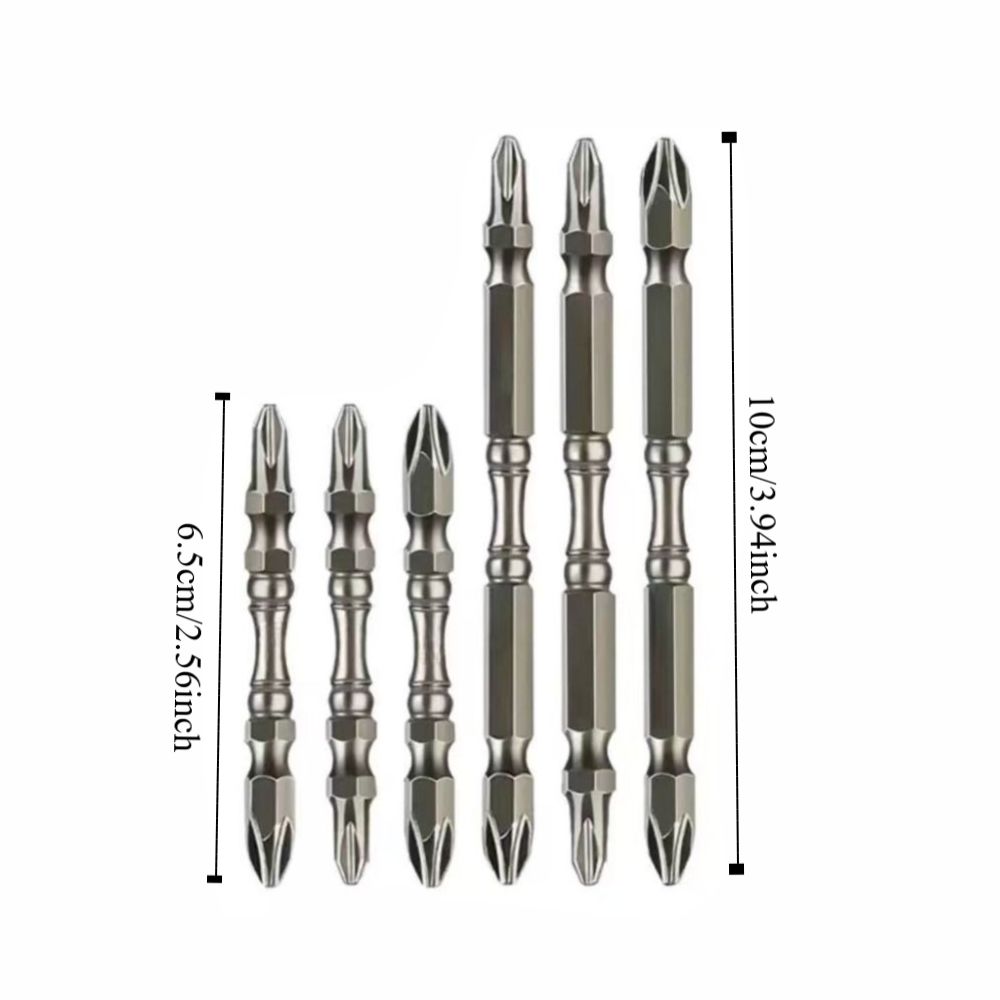 Цинк Цинковый сплав Сталь Магнитная ударная насадка PH2 Биты для отвертки Отвертка Ручной инструмент