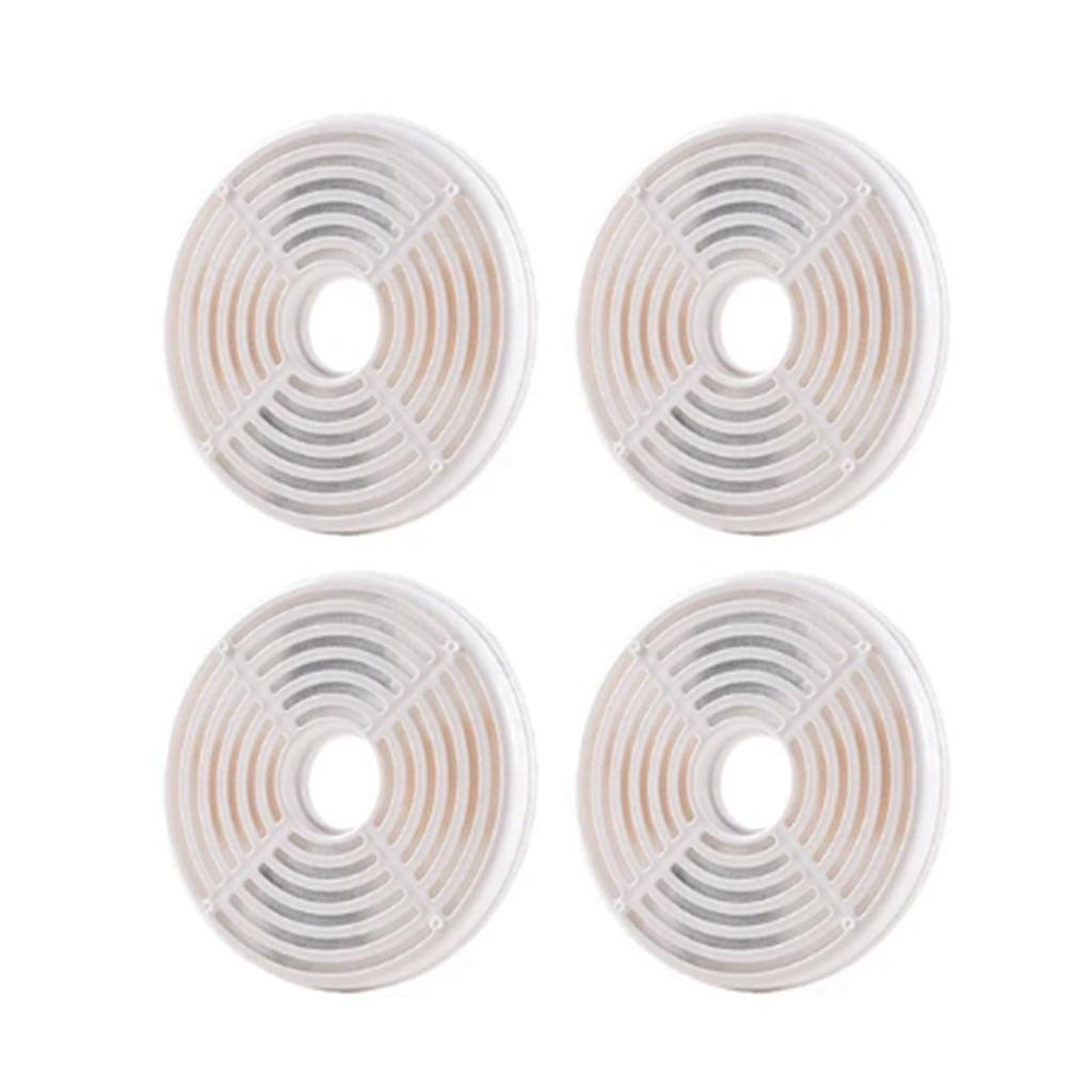 2025+ Pet Activated Carbon Filter for Cat Water Drinking Fountain Round Filter Replacement Cat Dog Water