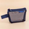 Transparent Nylon Mesh Pencil Pouch Toiletry Carry Pouch Portable Organizer Sticker Tape Accessories