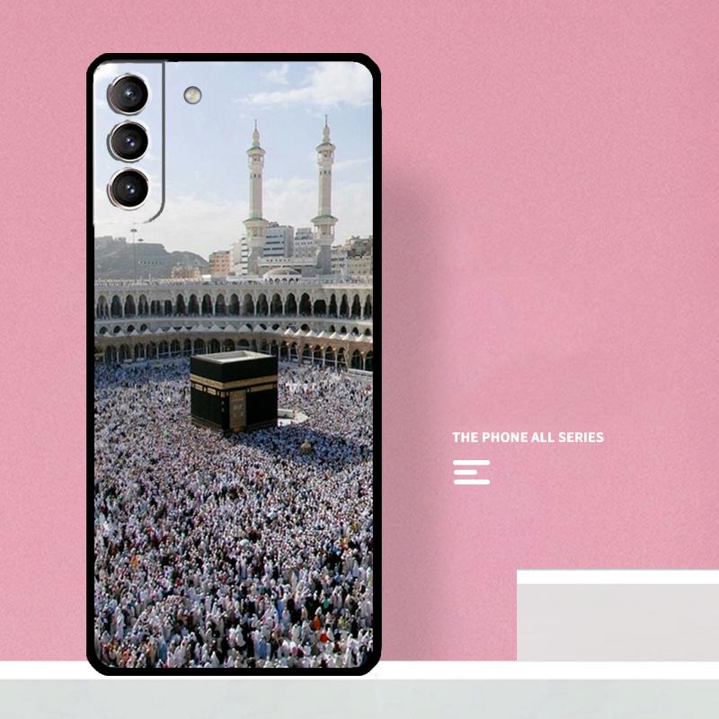 Чехол для телефона с изображением мусульманских паломников в Мекке Для Samsung Galaxy S25 S26 Ultra S20 S21 S22 S23 S24 Plus S10 S25 FE Чехол Coque