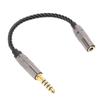 Headphone Adapter Cable Gold Plated 4.4MM Balanced Male To 3.5MM Stereo Female Adapter Cord