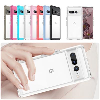 Для Google Pixel 7 Pro Чехол Роскошный Силиконовый Прозрачный Бампер Для Pixel 7 Pro Capa TPU Ударопрочный Чехол Для Google Pixel 7 Pro Чехол