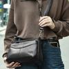 Hot Selling New Genuine Leather Handbag Retro Fashion Women's Shoulder Bag Trendy Designer Girl's Crossbody Bags Solid Color Simple Purse