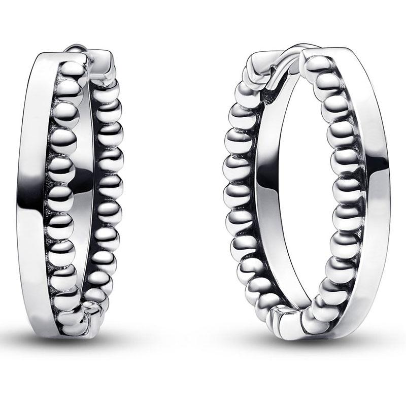 Ювелирные изделия Kenora 2023 Популярные женские браслеты из стерлингового серебра 925 пробы, серьги, подходящие для модного ожерелья из бисера Diy, подарочные ювелирные изделия