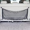 Car Trunk Net Pocket Pet Barrier Mesh Bag Double Layer Vertical Net Luggage Storage Fixed Bag