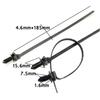 100Pcs Fit For All Cars Mount Tie Clip Releasable Nylon Tie Wrap Cable Fastening Clips Self-Locking Plastic Zip Tie Fasten