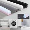 Bathroom Water Stopper Retaining Water Barrier Strip Shower Dam Flood Barrier Dry and Wet Separation Blocker Silicone Sealing