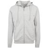 Build Your Brand Mens Heather French Terry Full Zip Hoodie