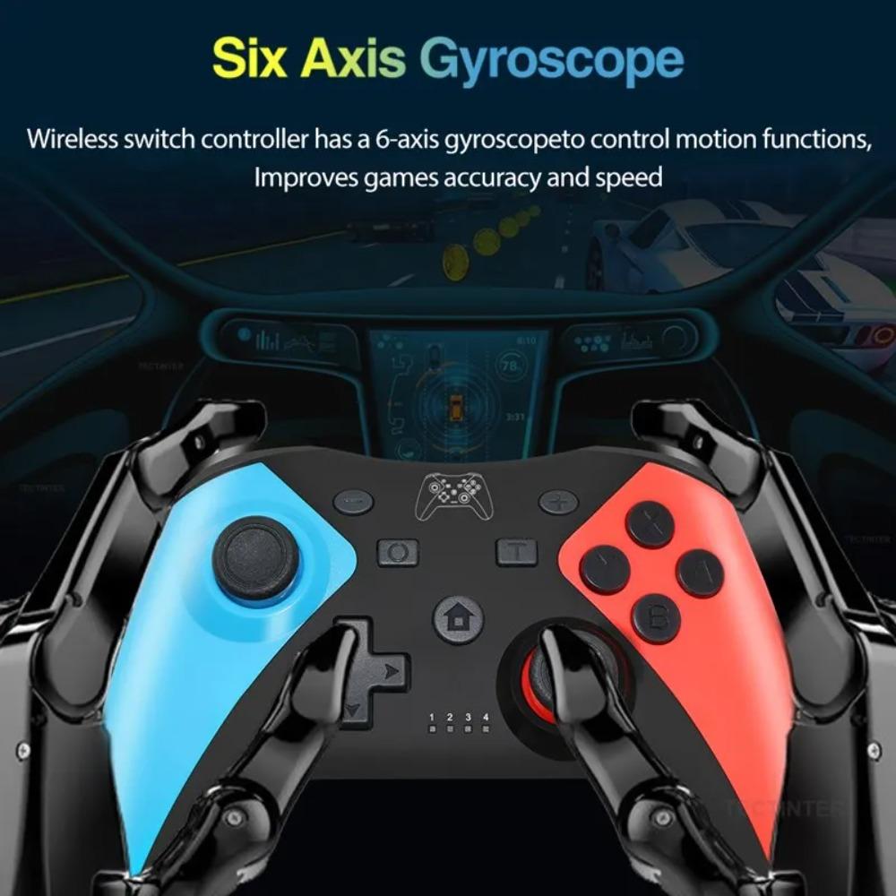 Беспроводной контроллер, совместимый с Bluetooth, для Nintendo Switch  Консоль Switch 2 Геймпад для Android для Switch Oled Джойстик для ПК