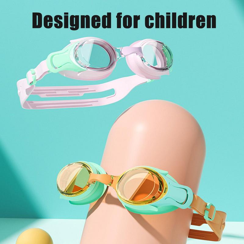 Children's Swimming Goggles Waterproof Anti Fog Leak-Proof HD Swim Goggles Kids Toddlers Professional Diving Swimming Glasses