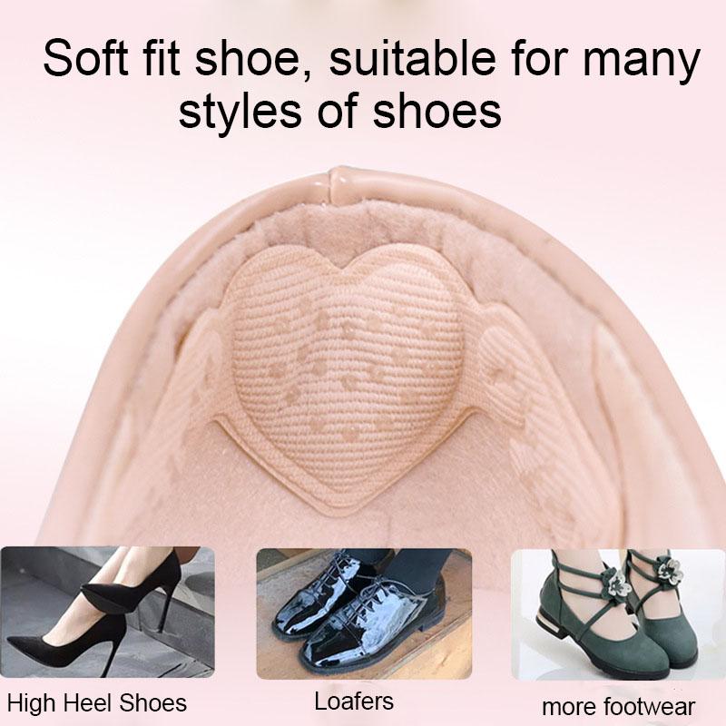 Женские губчатые подушечки для пяток, клейкие пластыри в виде крыльев ангела для облегчения боли, наклейка на обувь на высоких каблуках, подкладка для ухода за ногами, захваты, стелька, подушка