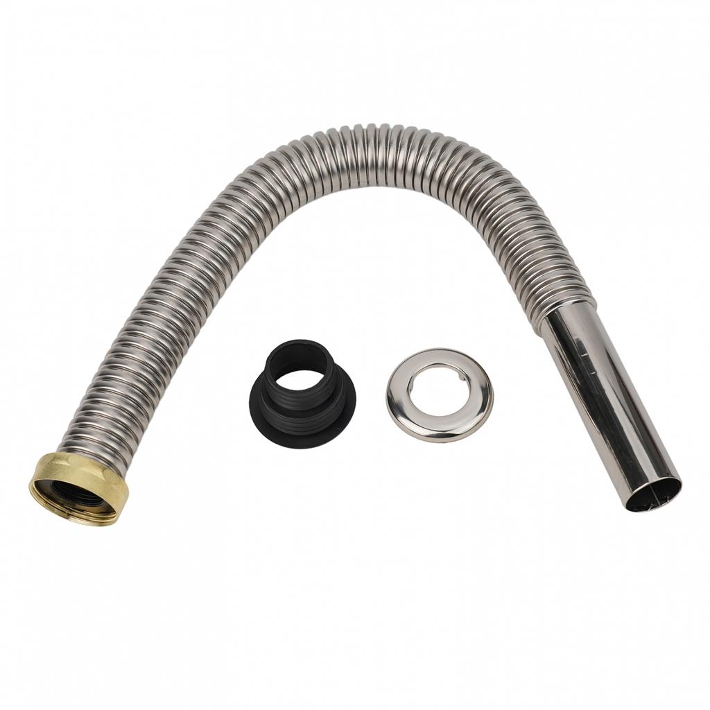 Sink Drain Hose 40/60cm Flexible Kitchen Pipe Hose