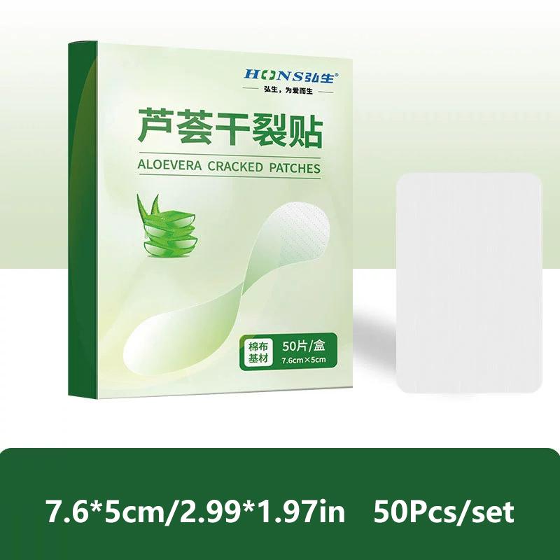 50/100pcs Hands And Feet Crack Patch Pad Adjust Adhesive Foot Dry Crack Protective Tape Protective Foot Cocoon Antipain Foot Ins