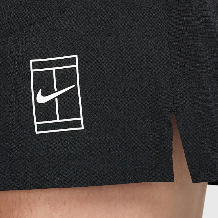 Nike Мужские брюки для тенниса Dri Fit Advantage Черный/Белый FZ6914-010