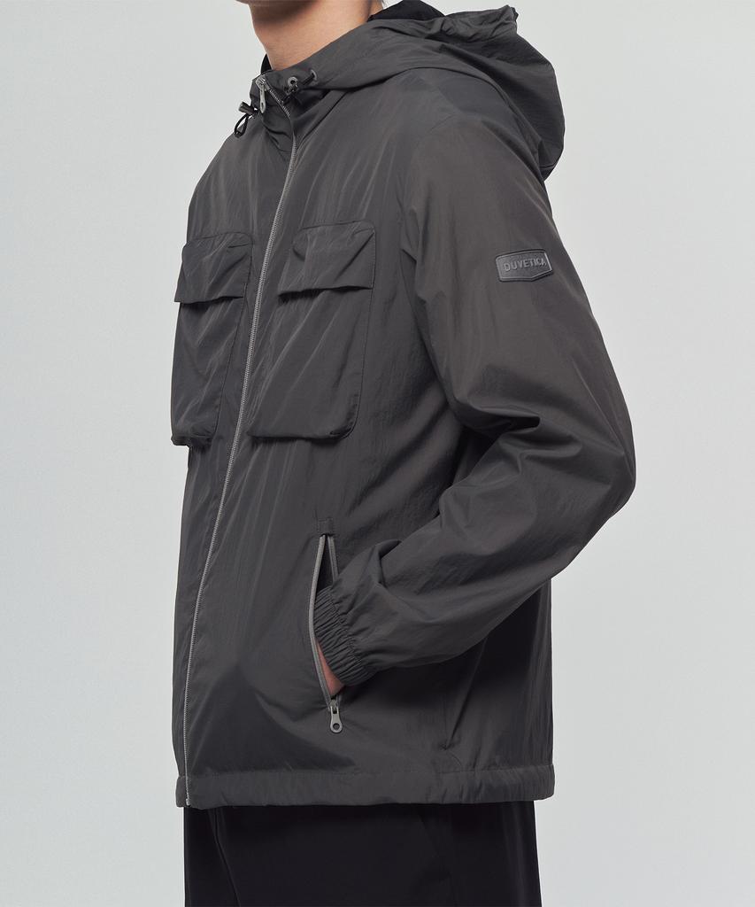 Duvetica Bradano N (Dark Charcoal Grey) (Men'S Windproof Jacket)