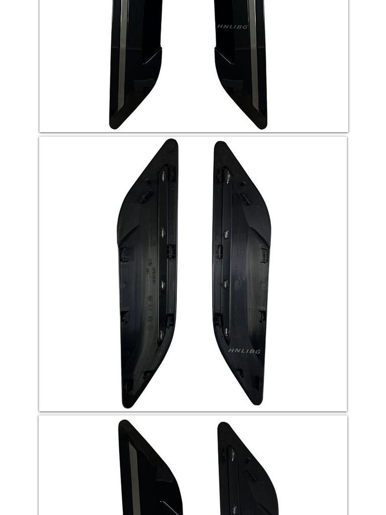 Гальваническое Серебристое/Черное Вентиляционное Отверстие Капота для Land Rover Range Rover Evoque 2020 (LR155568, LR155567)