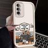 Barista Skeleton Case for Samsung Galaxy S25 Ultra Plus S24 S23 S22 S21 S20 FE A73 A72 A71 A56 A55 A54 5G A52 A52S A51 4G Cover