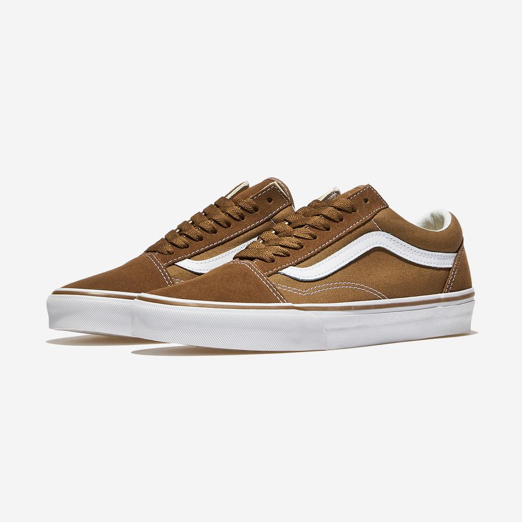 Vans Old School - замшево-коричневый/настоящий белый, VN000CT8BF2, 1010110100, популярная корейская обувь