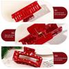 Acrylic Christmas Hair Clip Elk Christmas Tree Print Women Headwear Cute Ponytail Hairpin