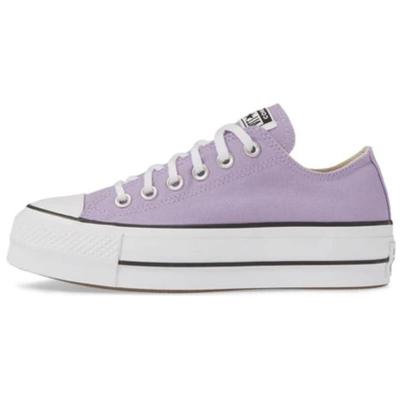 Chuck Taylor All Star Модные спортивные низкие парусиновые кеды Женские кроссовки Фиолетовый 564384C