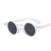 Newest 2024 Trend Punk Round Sun Glasses Small Frame Custom Sunglasses