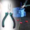 Electrician Cable Wire Cutter Plier Long Nose Plier Cutting Nippers Stripping Crimpping Hand Electrician Repair Tool
