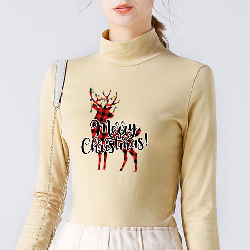 Рождественские олени термонаклейки, наклейки ручной работы, одежда, футболки, наклейки для одежды, толстовки с капюшоном, декоративные наклейки для термопереноса