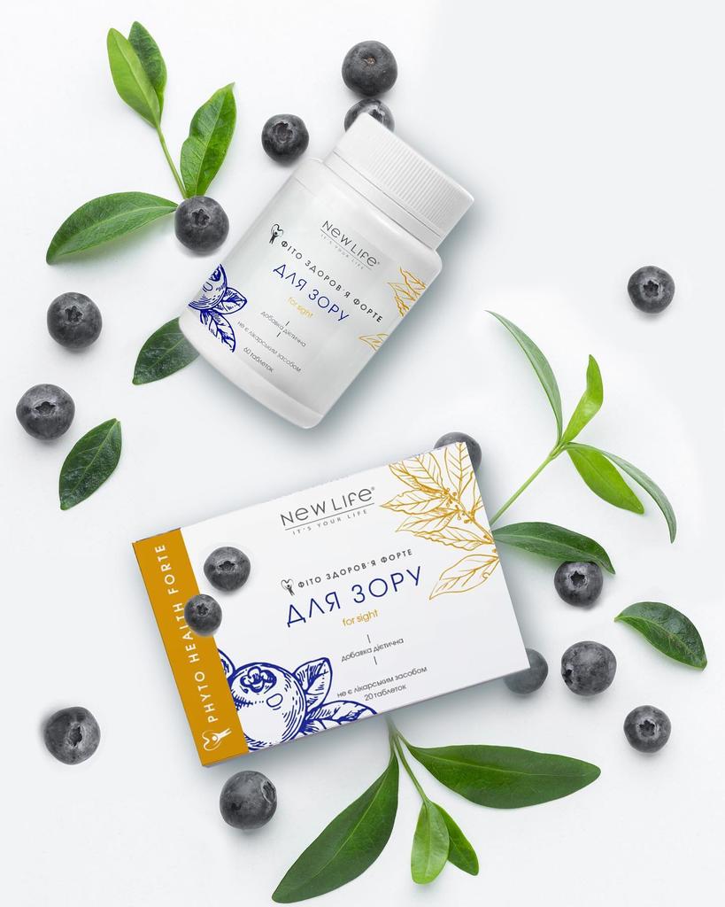 Фито Здоровье Форте Для Зрения New Life Добавка Диетическая