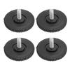 4 шт. резиновые ножки, защита для пола, резиновые ножки на винтах M10 для стола, стула, мебели, дивана, кресла