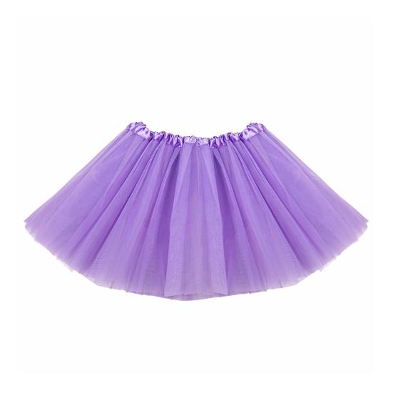 Мини-юбка Сетчатая многослойная А-силуэта Однотонная эластичная с высокой талией Короткая юбка на подкладке Рабочая Повседневная Пляжная юбка