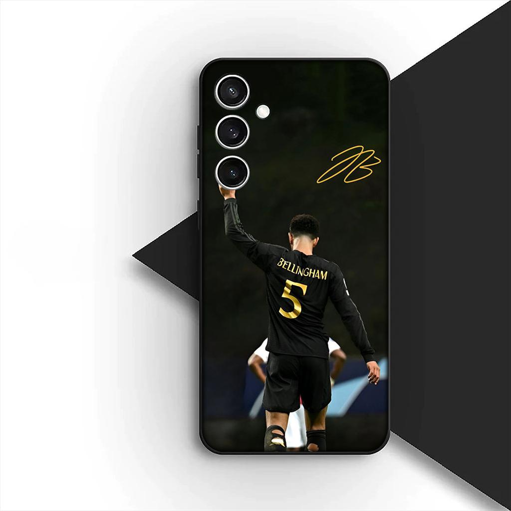Cover for Motorola Moto Edge 70 60 Fusion NEO Pro G56 G96 G04 G05 20 G Stylus Phone Case Soccer No 5 B-Bellinghams Football No5