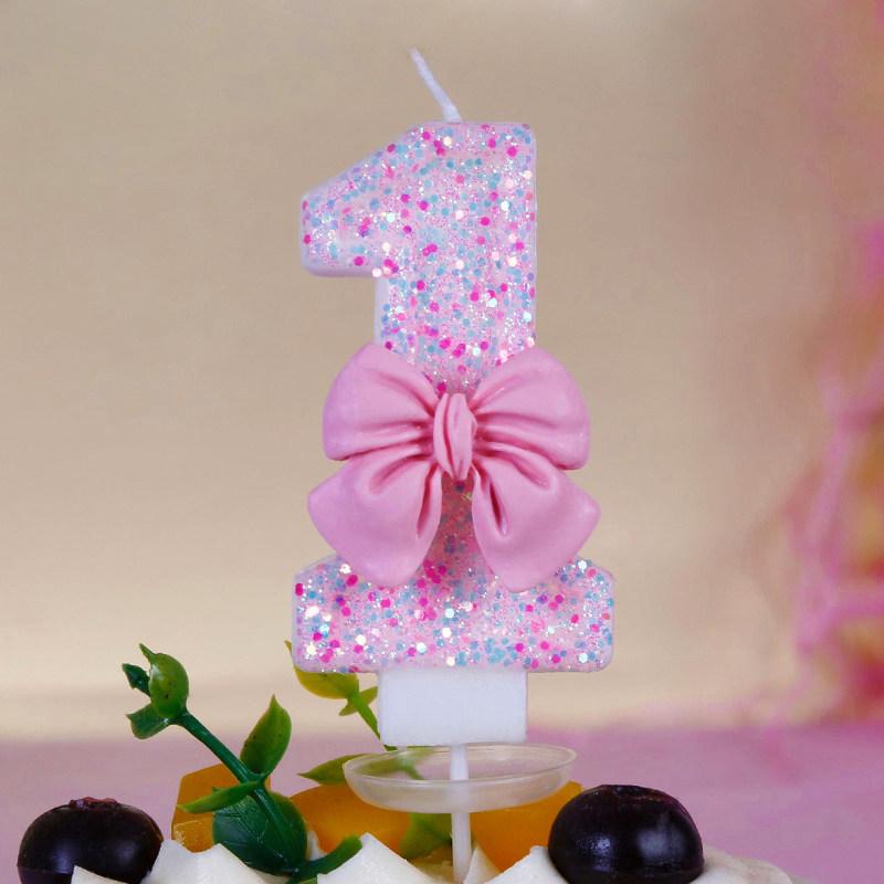 Creative Crown Birthday Number Candles - Adult & Kids Cake Decoration Topper