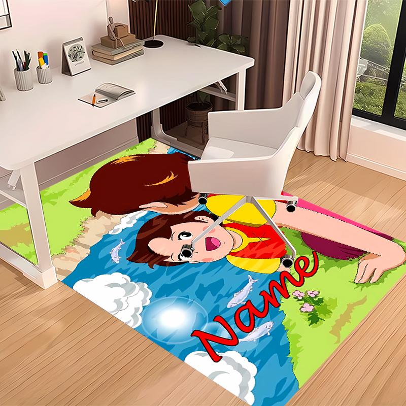 Custom personalization Heidi Print Area Rug - Soft, Washable Non-Slip Indoor Mat,Living Room,Home&Office Decorative Rug
