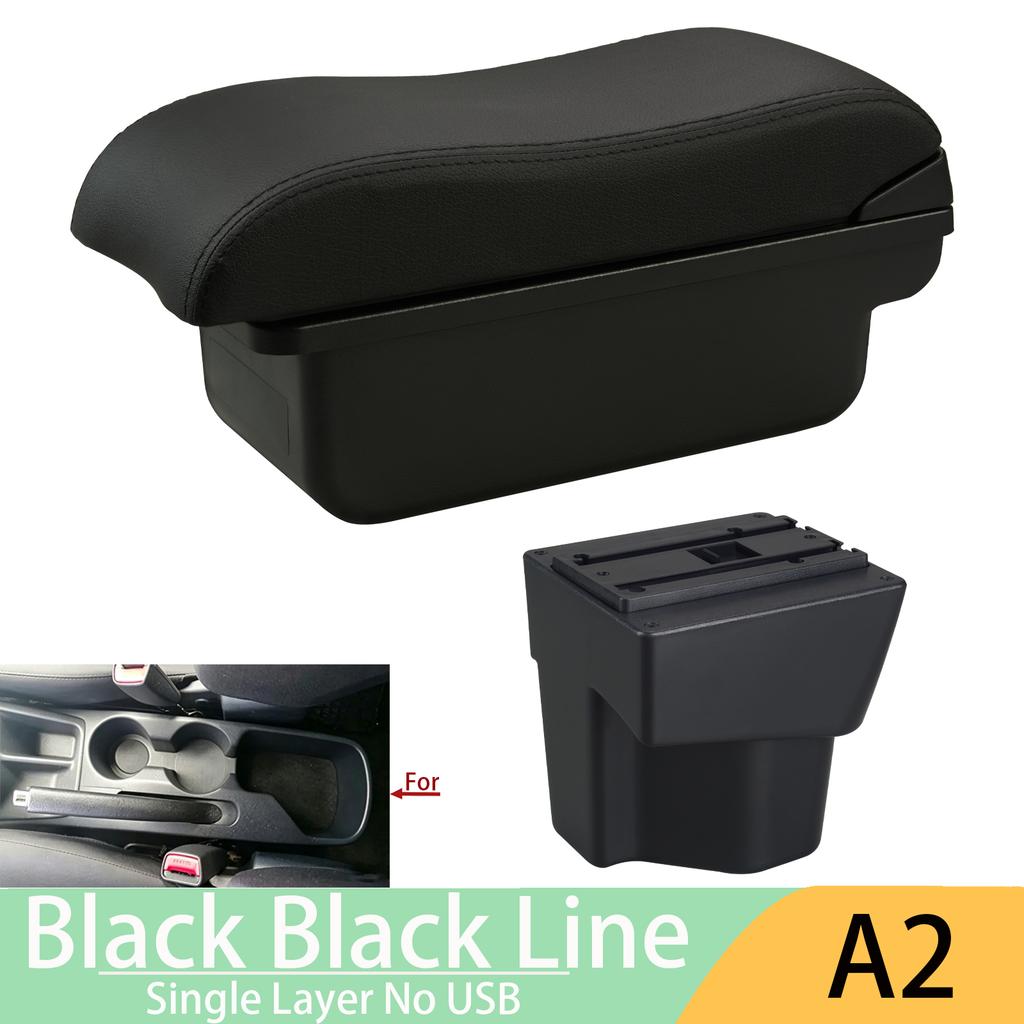 For KIA Rio 3 armrest box KIA K2 X-line Rio 3 2011 2012 2013 2014 2015 2016 car armrest accessories interior Storage box