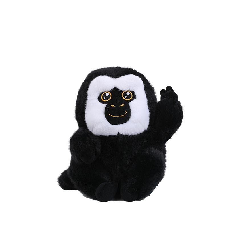 Cute White-Faced Monk-Faced Monkey Doll Xiaohongshu Funny Banana Monkey Plush Toy Gift Doll Orangutan