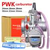 Модифицированный карбюратор PWK с золотниковым дросселем (24-34 мм) для 2Т/4Т пляжных и внедорожных мотоциклов