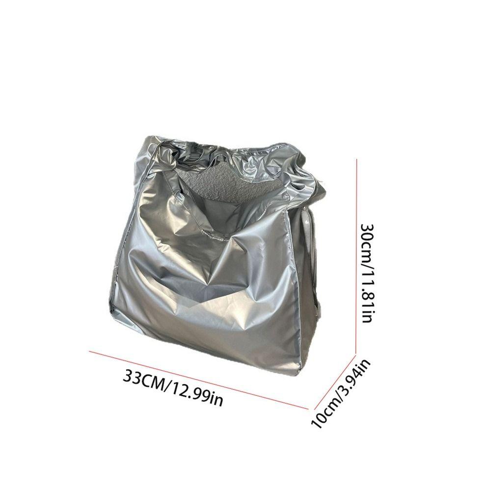 Handbag Drawstring Bag Korean Style Tote Bag Sweet Pleated Nylon Shoulder Bag  Women