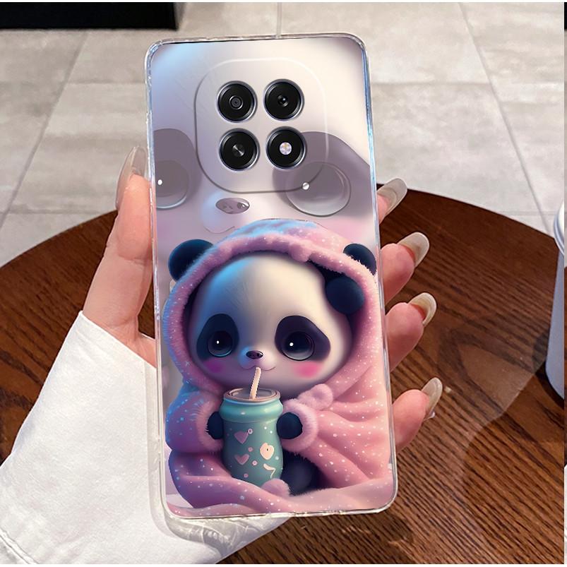 For Oppo F29 5G Cover Oppo F29 Pro 5G Case Clear Luxury Cute Love Heart Rabbit Funny Cartoon Painting TPU Soft Silicone Casing