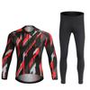 Breathable Riding Bicycle Jerseys Cycling Clothing Set Quick Dry Men Long Sleeve Bicycle Clothes Suit Wear Tights