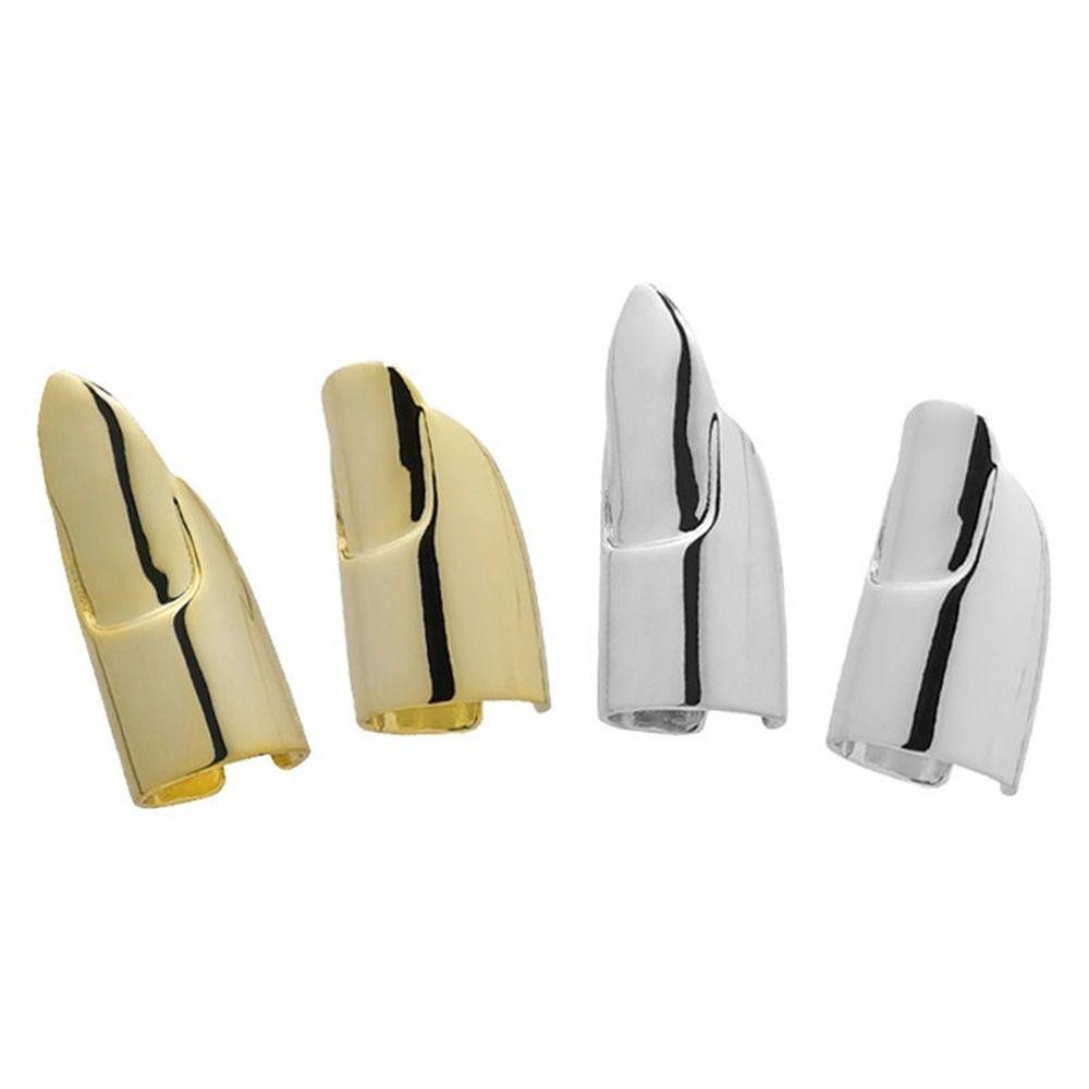 Косплей кольцо на палец в стиле хип-хоп, броня, новое кольцо для ногтей, женское и мужское кольцо