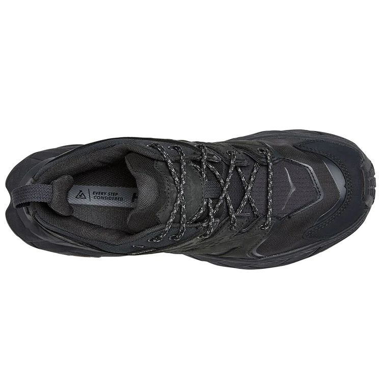 HOKA Anacapa Low GORE-TEX Черные Женские Кроссовки 1119373-BBLC