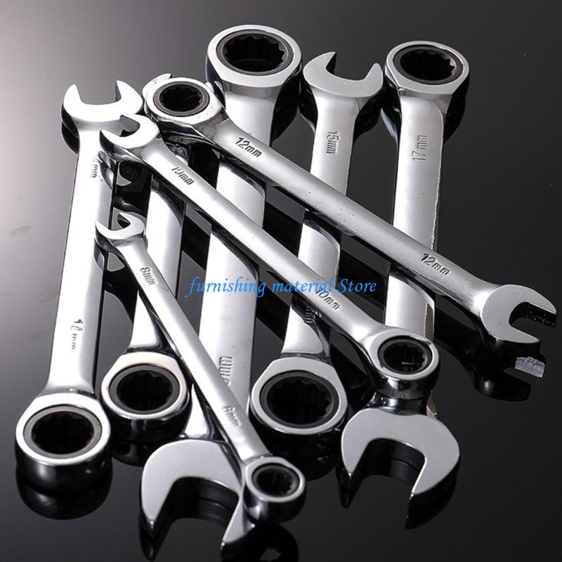 Y5GD Dual Use Ratchet Wrench Quick Wrench Head Wrenches Socket Wrench Car Wrench