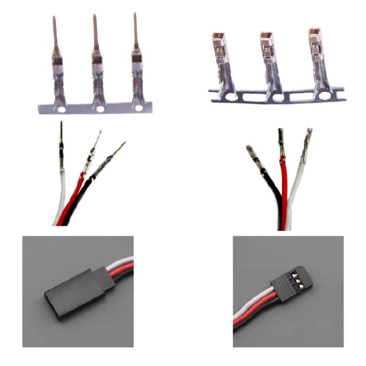 10 пар клипс для отсоединения сервопривода для безопасного разъема, штекер приемника, блокировка передачи сигнала и набор штырьков, штырек для Futaba