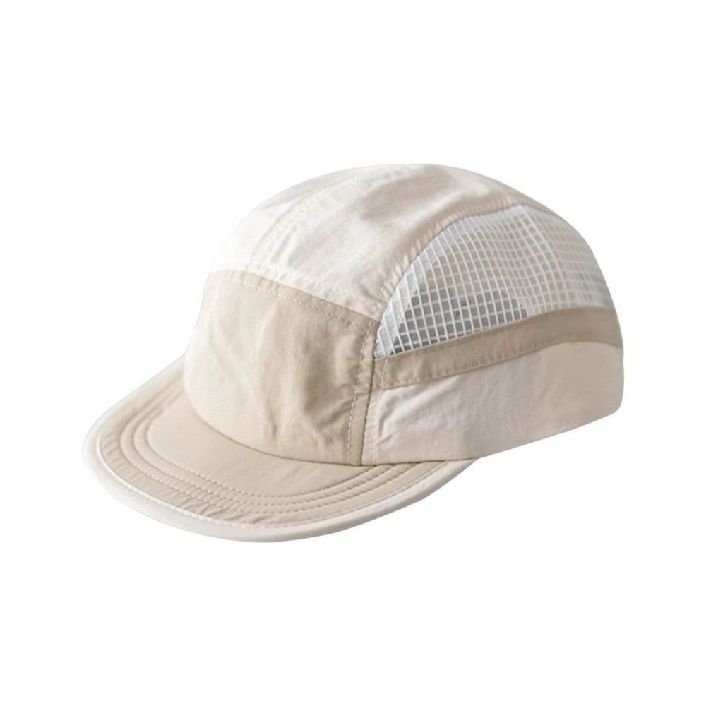 Fashion Color Matching Baseball Cap Quick-drying Korean Style Hiking Camping Hat 5-panel Breathable Men's Summer Hat Women