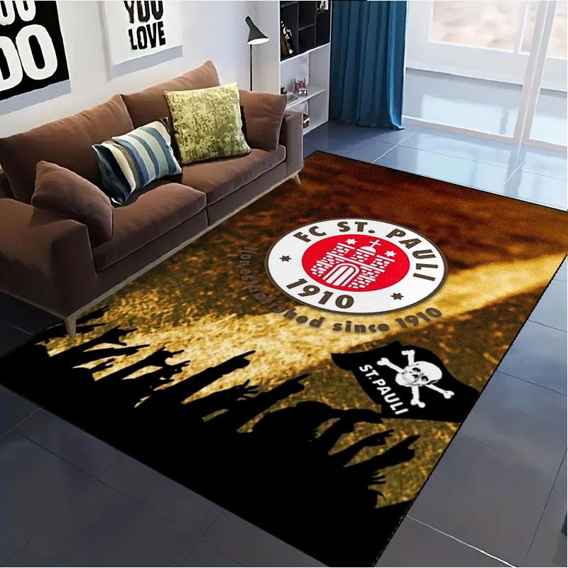 FC St. Pauli Carpet Rug for Living Room Bedroom Home Sofa Decoration,Kids play Non-slip Floor Mat