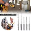 5pcs Masonry Drill Bit Set Tungsten Steel Straight Shank Concrete Brick