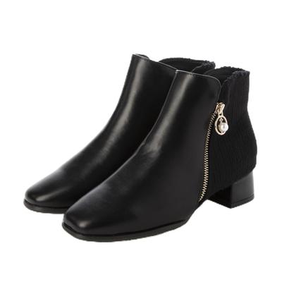 Модные сапоги PDAM48004 Черные [Pitti]